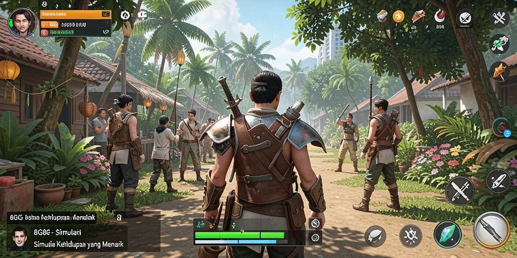 Tampilan gameplay <strong>8G8G</strong> yang mengesankan dan interaktif.