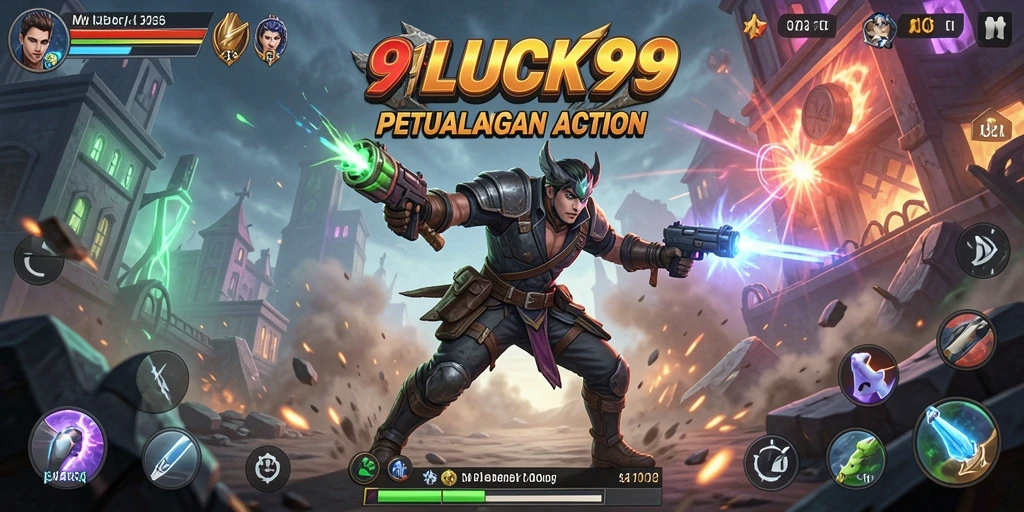 Tangkapan layar gameplay 99LUCK99 menampilkan aksi seru dalam pertempuran.