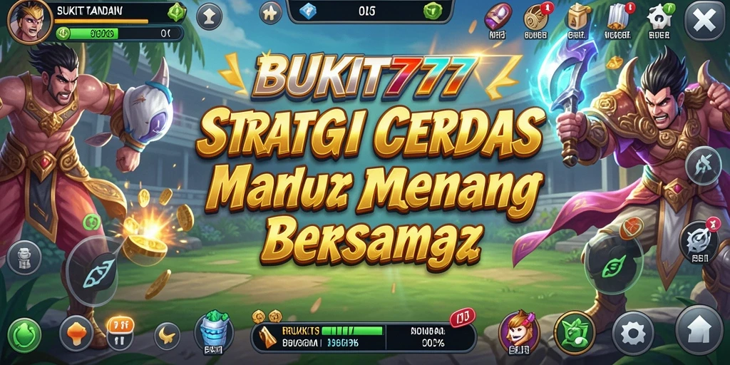 Tampilan gameplay menarik dalam BUKIT777 yang penuh strategi.