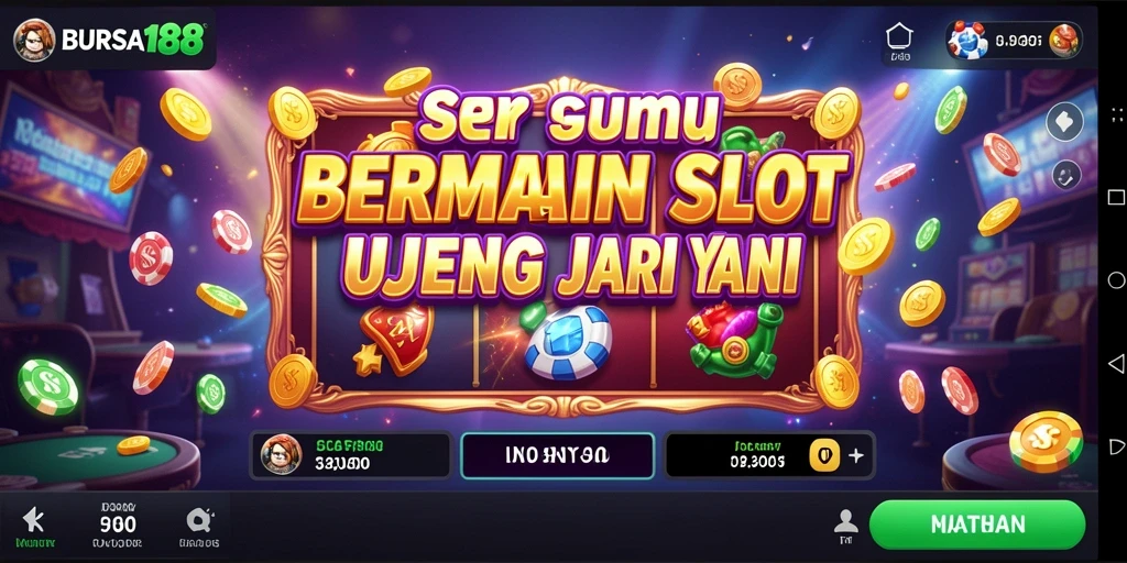 Screenshot BURSA188 menampilkan gameplay Slot yang seru dan menggembirakan.