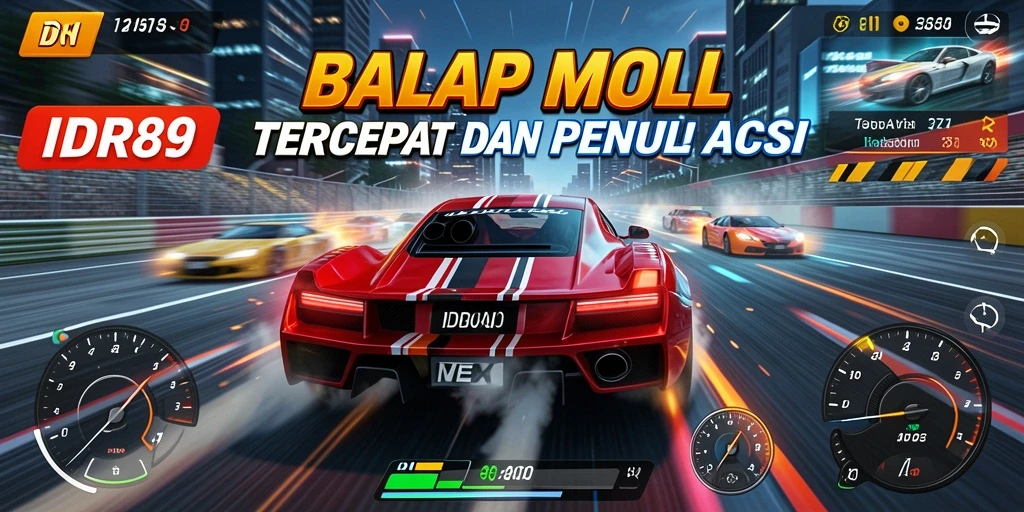 Gameplay balap mobil yang seru dan menegangkan di IDR89.