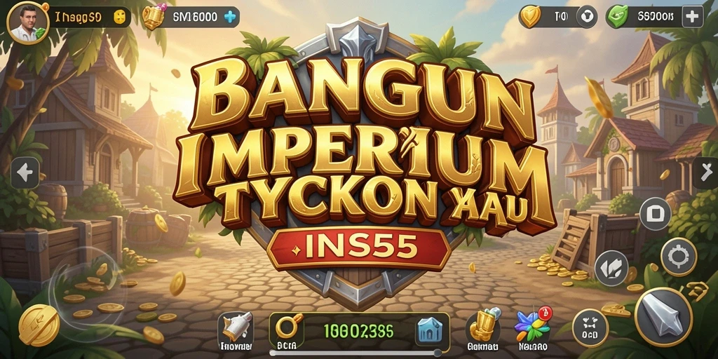 Screenshot gameplay INS55 menampilkan keseruan dalam membangun bisnis Tycoon.