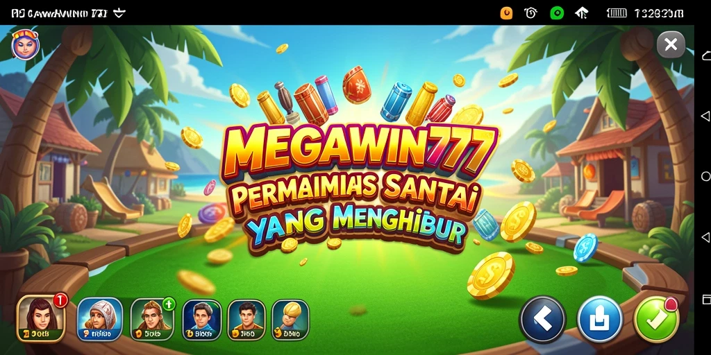 Tampilan gameplay seru dan interaktif dari MEGAWIN777.