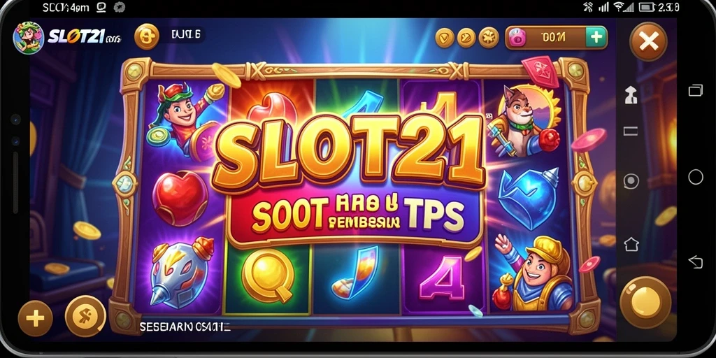 Tangkapan layar menampilkan aksi seru dalam permainan SLOT21 di TPS.